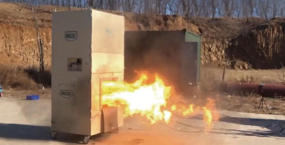 除塵器泄爆實驗 除塵器泄爆實驗